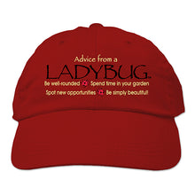 Load image into Gallery viewer, Embroidered  100% Cotton &quot;Advice From&quot;  Baseball Hat
